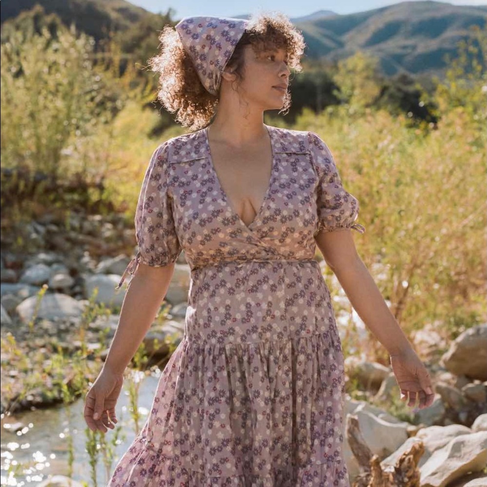 Christy Dawn Augusta Dress Wisteria Wildflower S